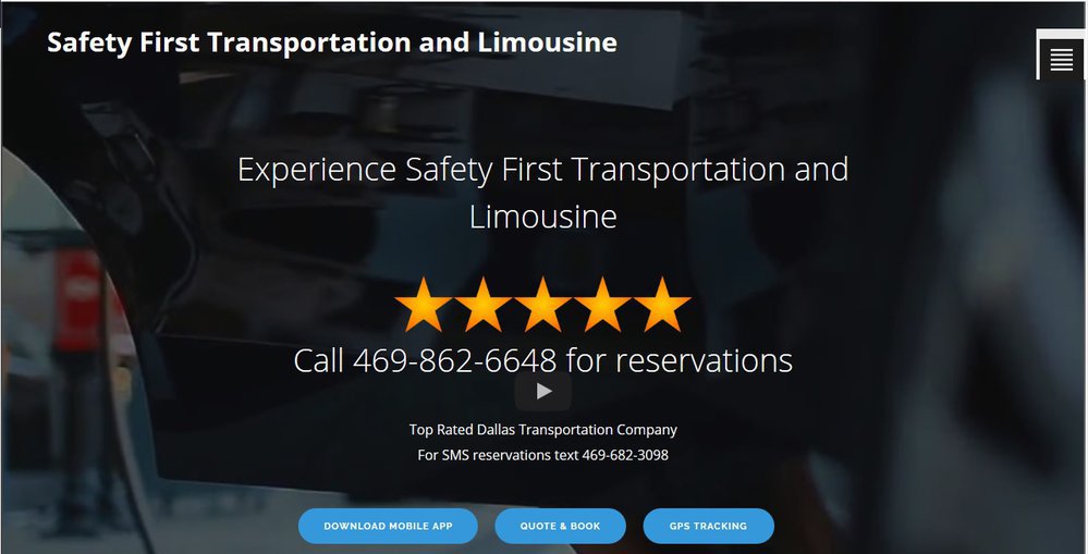 Safety First Transportation and Limousine cover