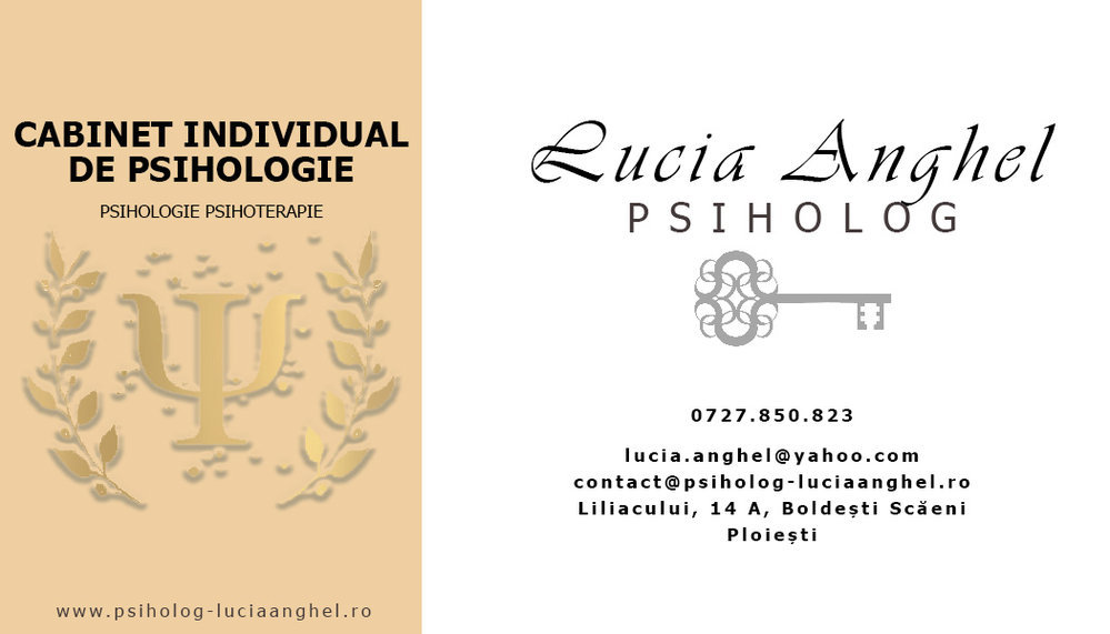 Cabinet individual de psihologie Anghel Lucia Alexandra  cover