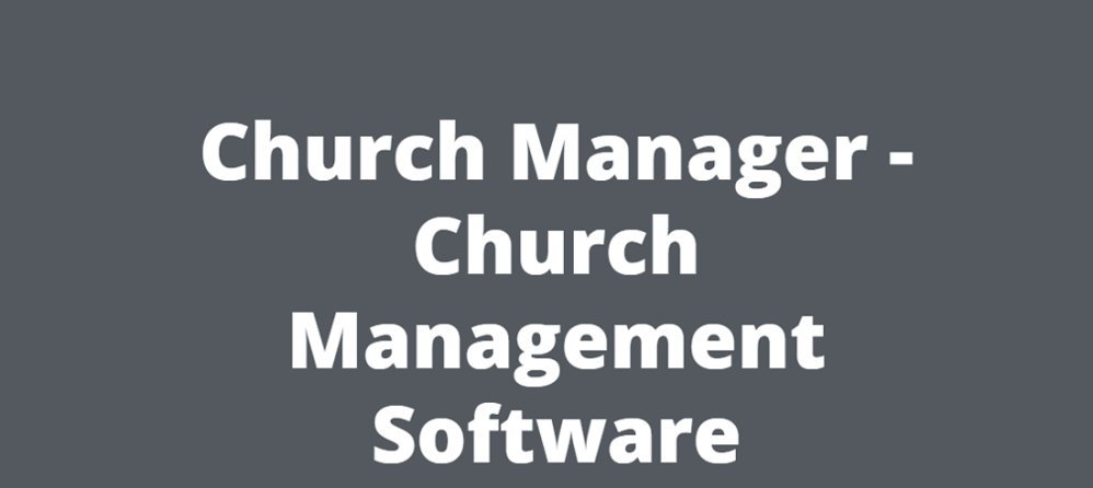 Church Manager cover