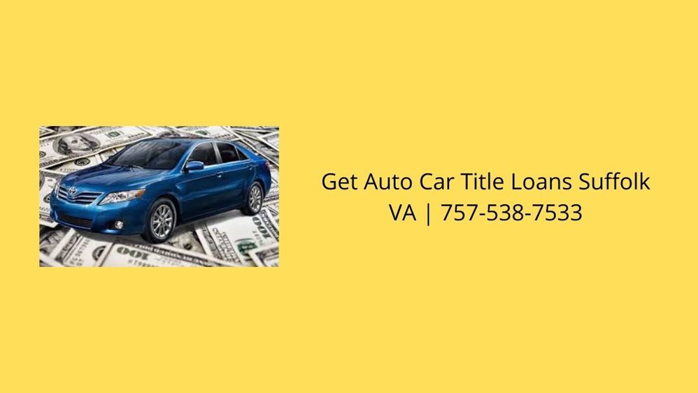 Get Auto Car Title Loans Suffolk VA cover