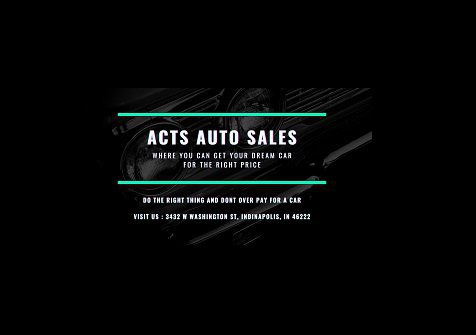 Acts Auto Sales cover