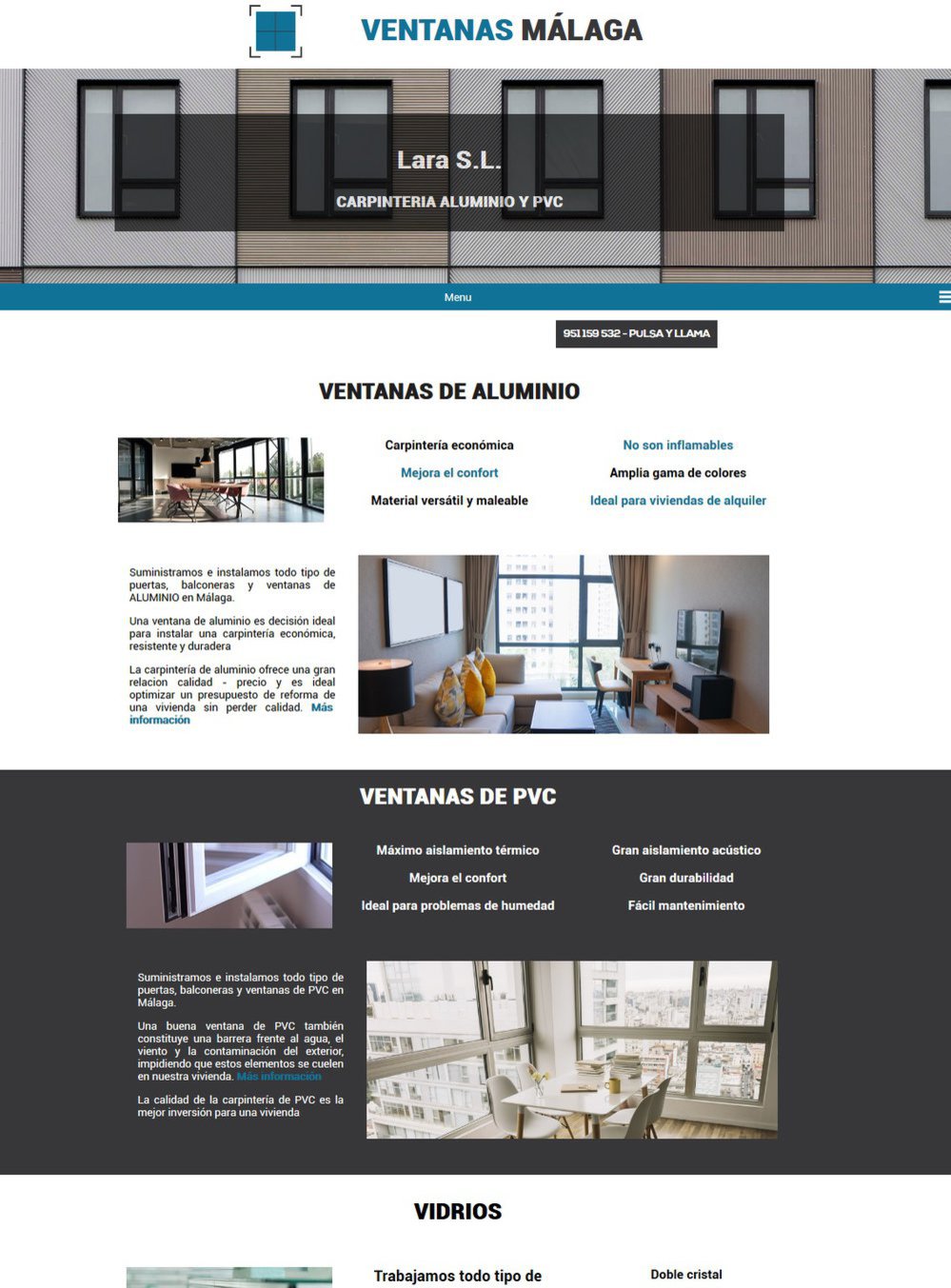 Alunoe - Ventanas de aluminio y PVC Malaga cover