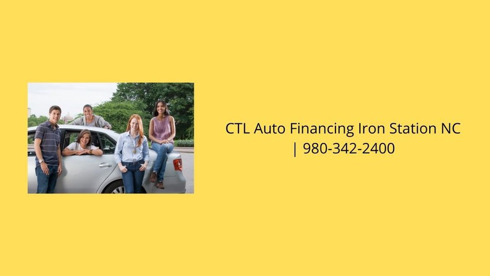 CTL Auto Financing Iron Station NC cover