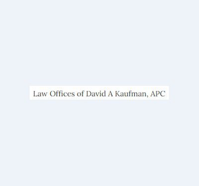 Law Offices of David A Kaufman, APC cover