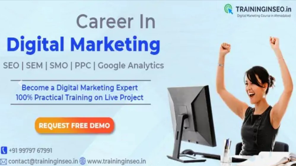 Digital Marketing Course and SEO Training in Ahmedabad cover