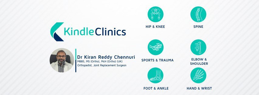Best Orthopaedic Doctor in Hyderabad - Kindle Clinics cover