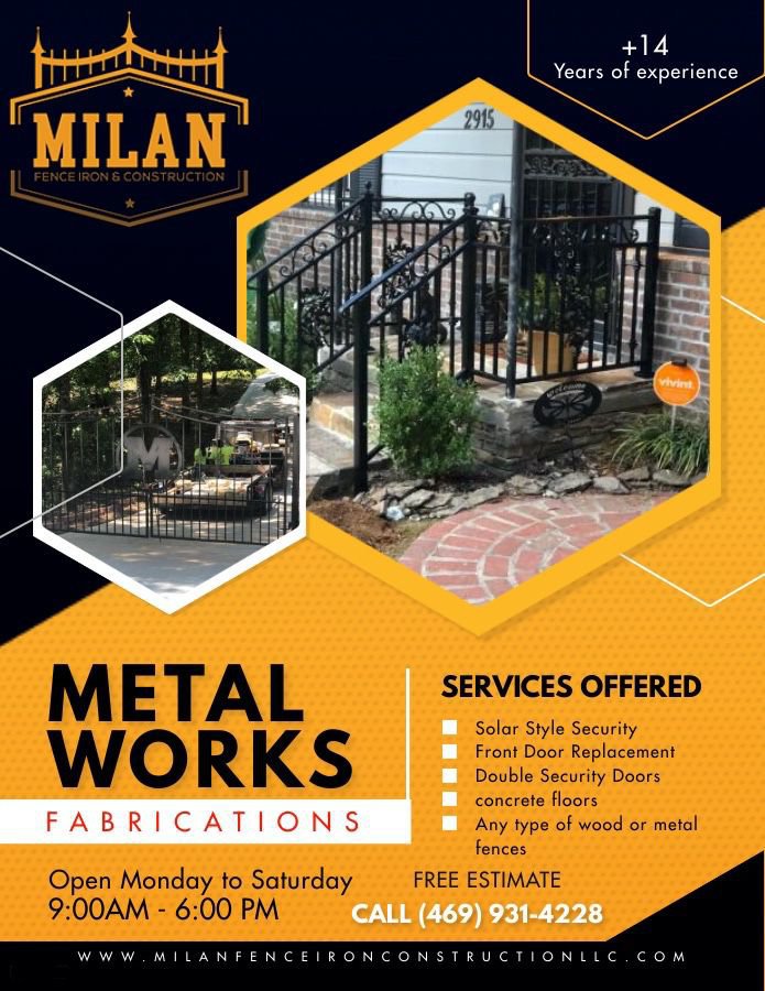 Milan Iron Fences & Construction cover