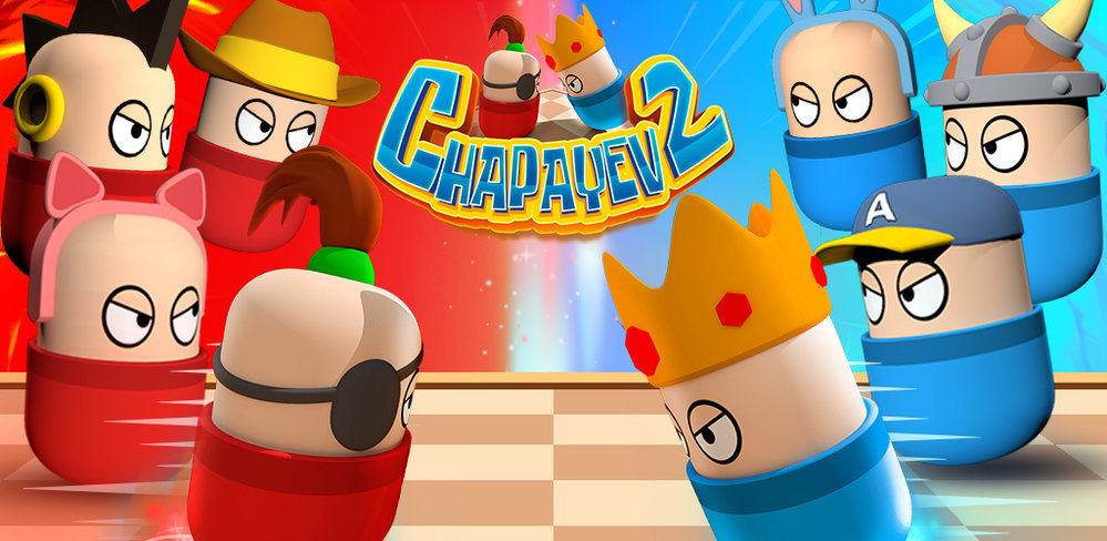 Chapayev 2 - Checkers Classic 3D Board Game cover