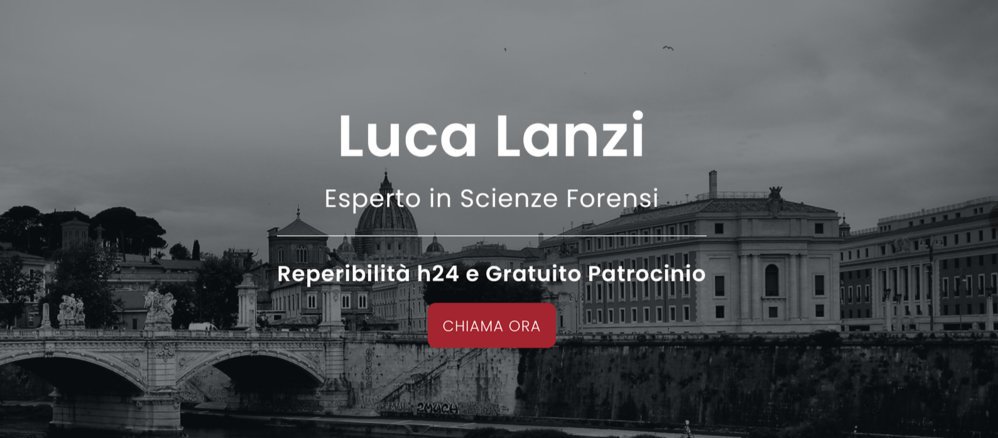 Avvocato Luca Lanzi Penalista e Criminologo  cover