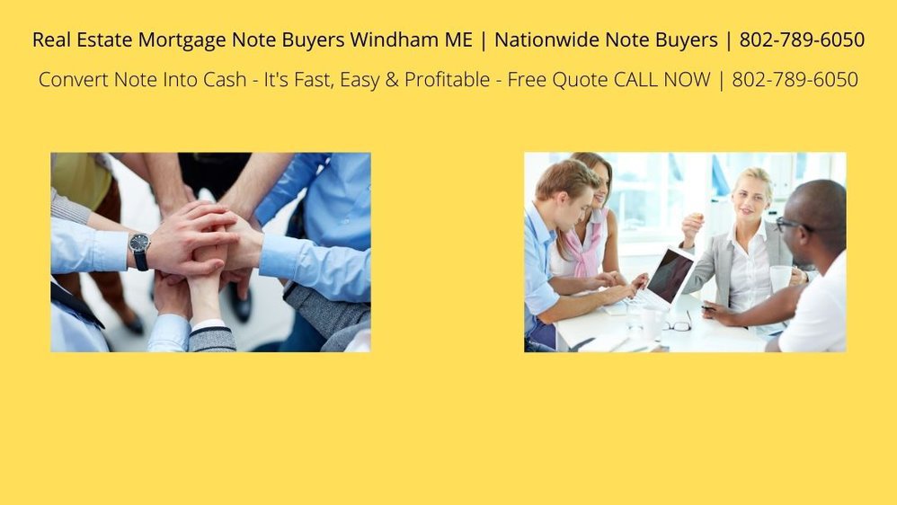 Real Estate Mortgage Note Buyers Windham ME| cover
