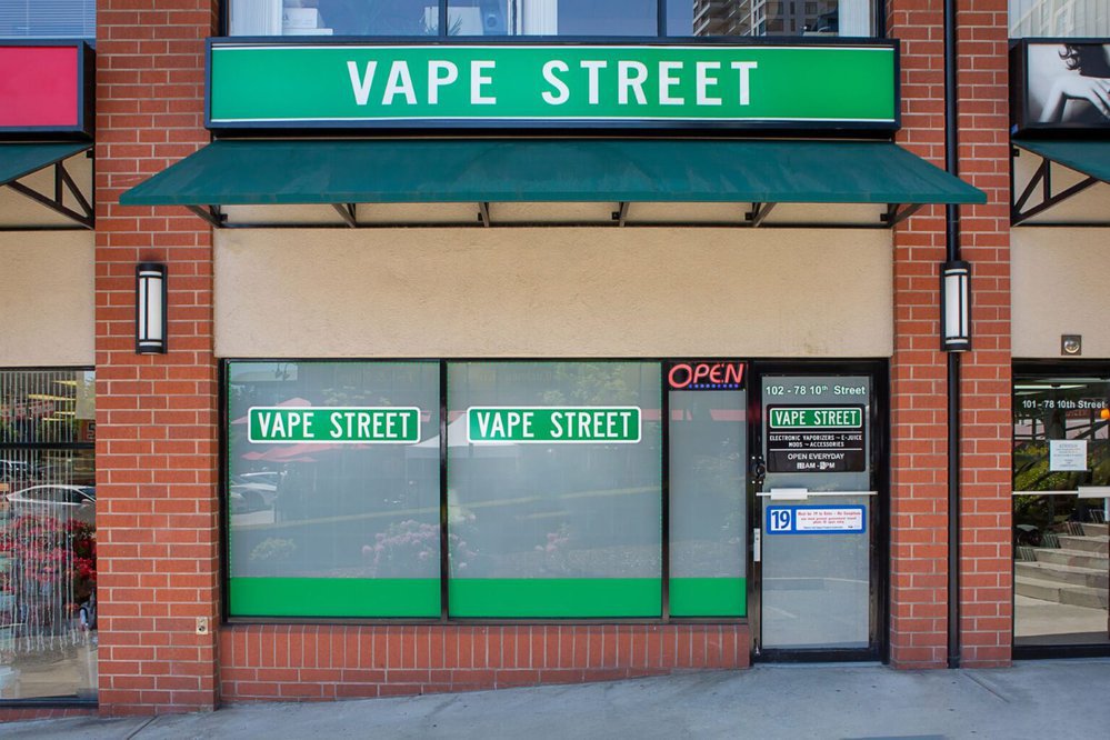 Vape Street New Westminster BC cover