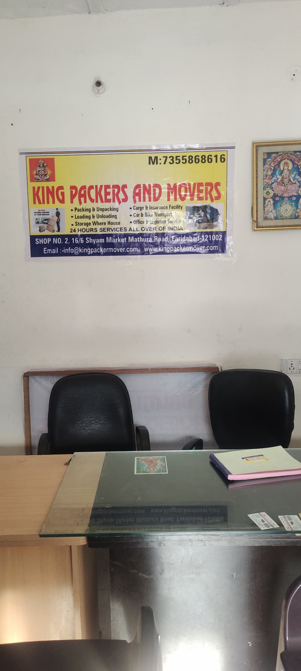King Packers and Movers cover