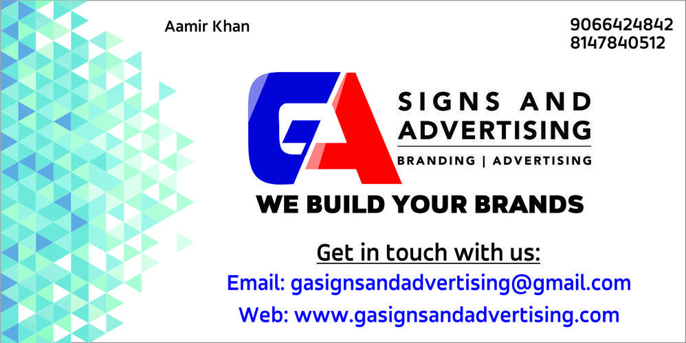 Sign board makers near me | GA Signs and Advertising cover