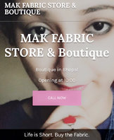 MAK FABRIC STORE & Boutique