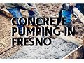 Concrete Pumping In Fresno