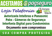 Loja do PABX Intelbras - Panasonic