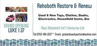 Rehoboth Restore & Renew Stores