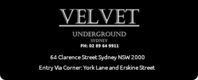 Velvet Underground Gentlemans Club Sydney