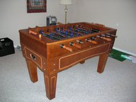 Harvard foosball table