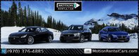 Motion Rent A Car At Aspen/Snowmass Colorado