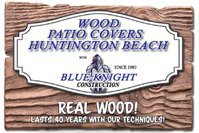 Patio Covers Huntington Beach with Blue Knight