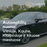 Luxrent.lt - automobilių nuoma / auto nuoma