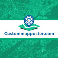 Custom Map Poster
