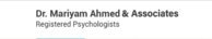 Dr. Mariyam Ahmed & Associates, Registered Psychologists