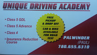 Unique driving academy
