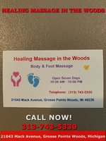 Healing Massage In The Woods