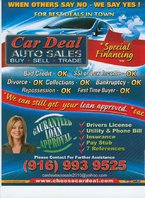Car Deal Auto Sales