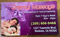 Oriental Massage | Asian Spa Modesto Open