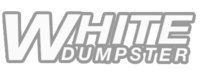 White Dumpster