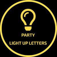 Party Light Up Letters