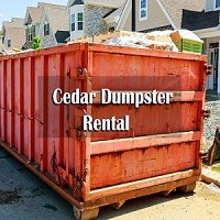 Cedar Dumpster Rental