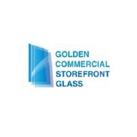 Golden Commercial Storefront Glass