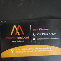 Mantra creations,all party decoraters