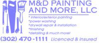 M & D Painting and More LLC