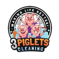 3 Piglets Cleaning