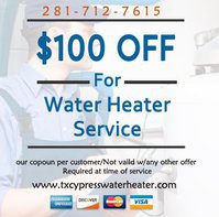 Tankless Water Heater Cypress, TX 	