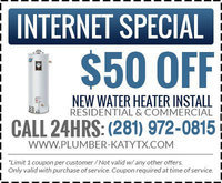 Katy TX Commercial Plumbing Company 