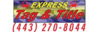 Express Tag & Title MVA approved