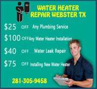 Webster Water Heater Repair And Replacement
