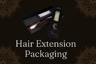  custom hair extensions packaging