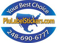 PLU Label Stickers