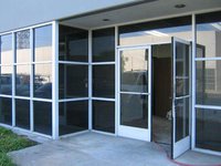 Commercial door and window service