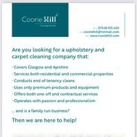 Cooriehill professional carpet & upholstery cleaning