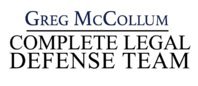Greg McCollum Complete Legal Defense Team