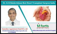 Dr. K R Balakrishnan Top Heart Transplant Surgeons in India