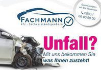 KfzGutachter FACHMANN Düsseldorf - Neuss | TÜV-zertifizierter Unfallgutachter